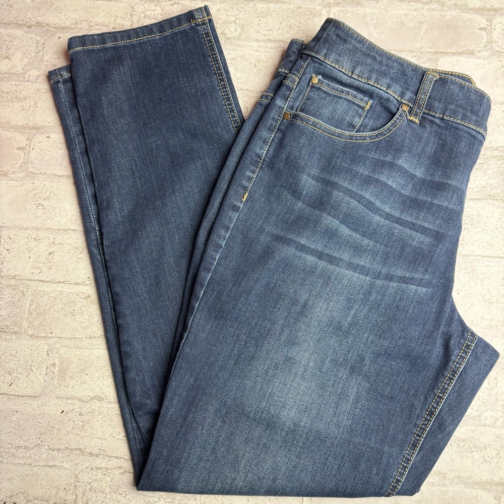Chico's Classic Denim Straight Leg Jeans